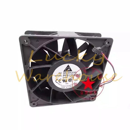 Delta PFB1224GHE-T7L5 24V 1.62A 120*120*38MM 2-Pin Cooling Fan