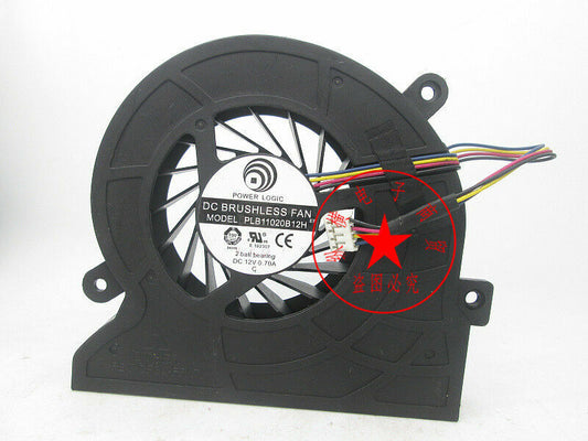 new POWER LOGIC PLB11020B12H DC 12V 0.70A 4-wire Server Baer Fan