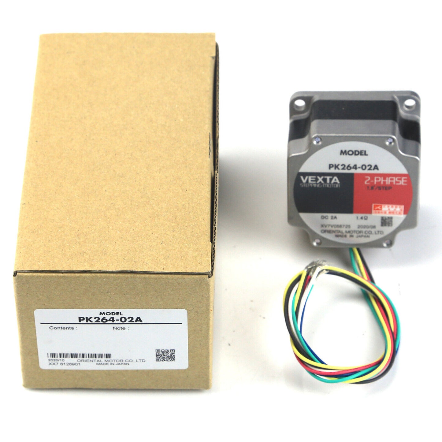 VEXTA PK264-02A | 2-Phase Stepping Motor | High Performance Stepper Motor - VEXTA