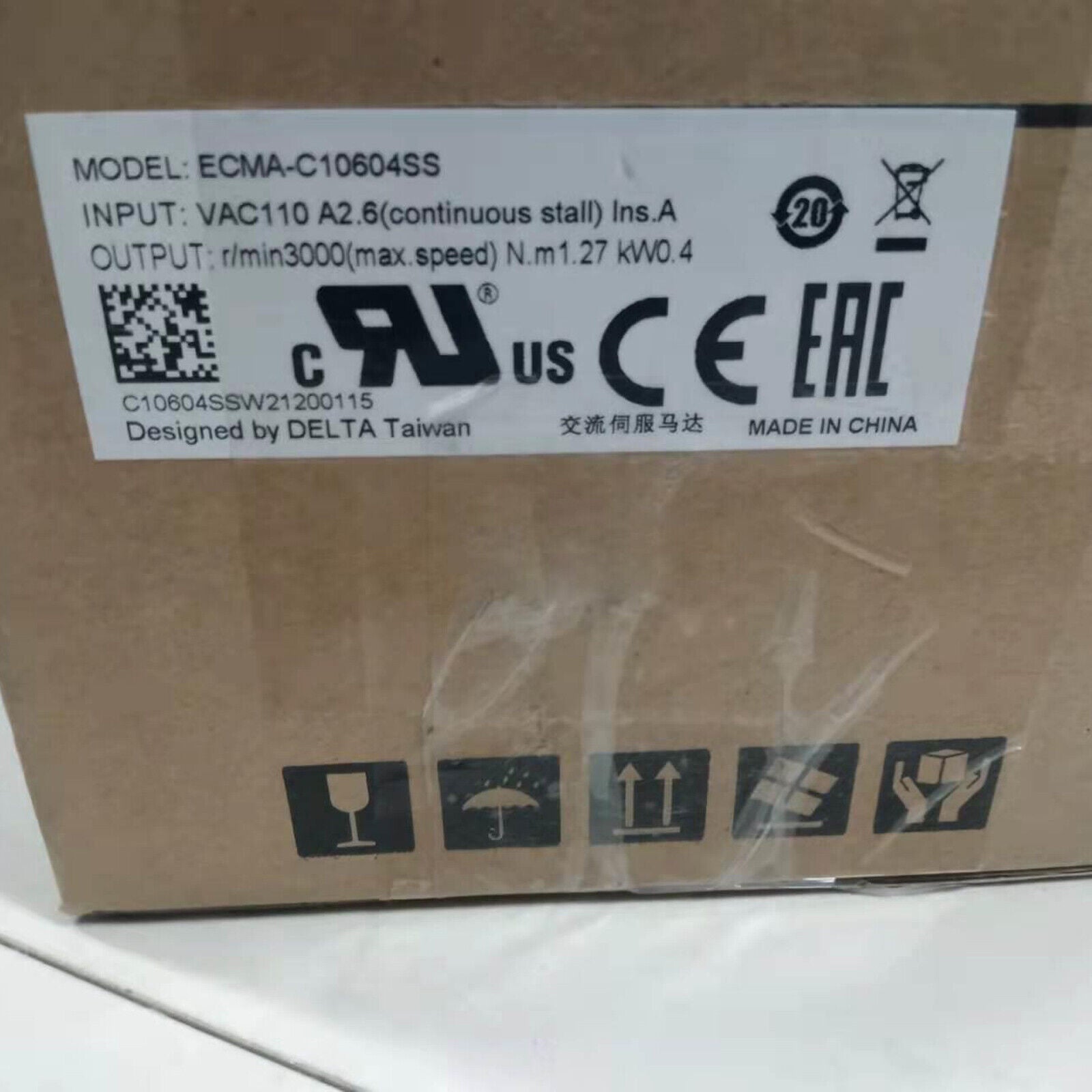 new 1PC IN BOX Delta Servo Motor ECMA-C10604SS ECMA-C10604SS *SPOT STOCK* - DELTA