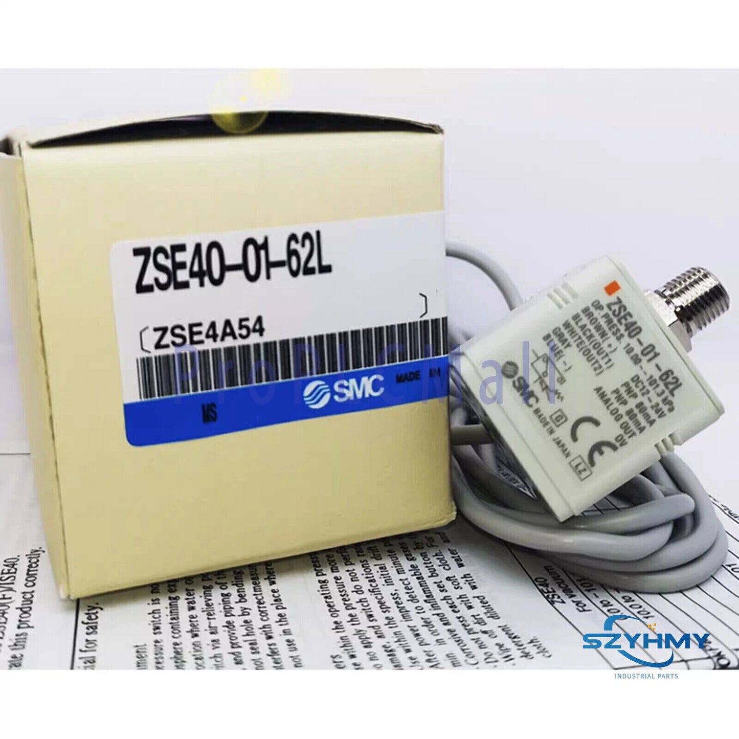 SMC ZSE40-01-62L ZSE400162L Pressure Switch Free Shipping 1PCS