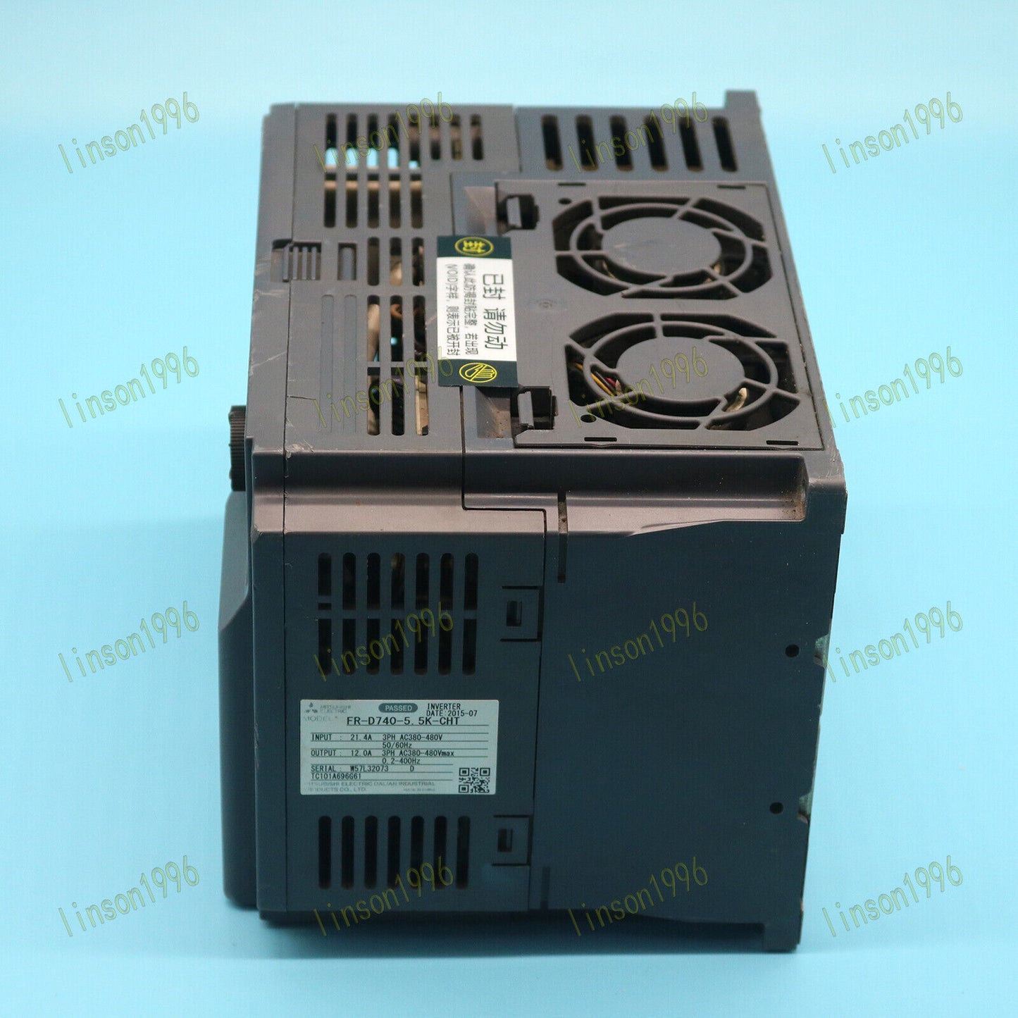 used 1pcs Mitsubishi inverter FR-D740 tested spot stocks - MITSUBISHI