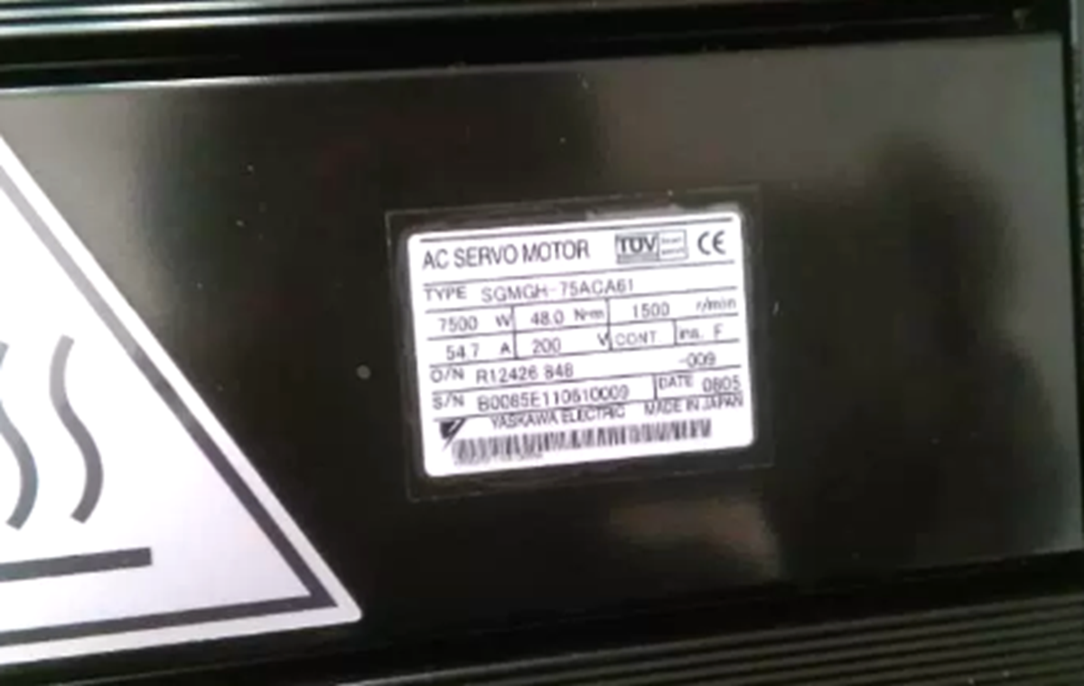 YASKAWA SGMGH-75ACA61 Servo Motor - YASKAWA
