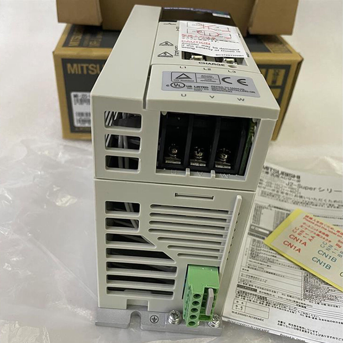 Mitsubishi MR-J2S-40CP-S084 AC Servo Amplifier - MITSUBISHI