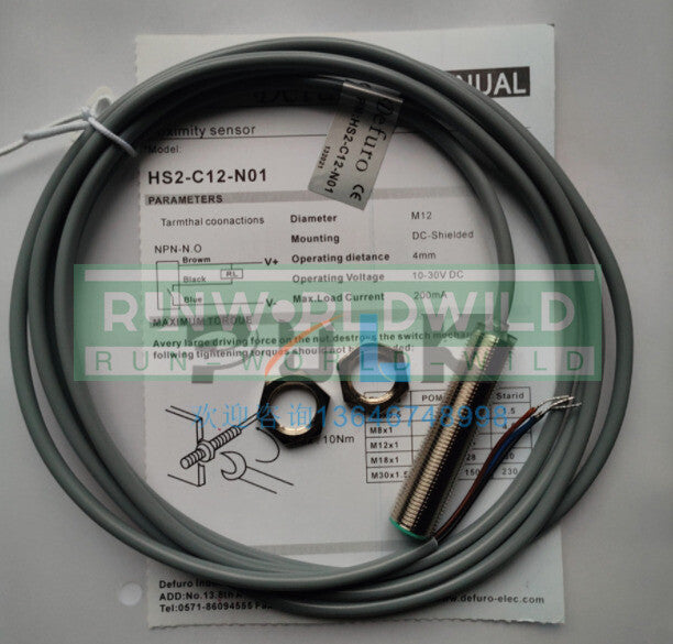 1PCS FOR Defuro proximity switch HS2-C12-N01 sensor