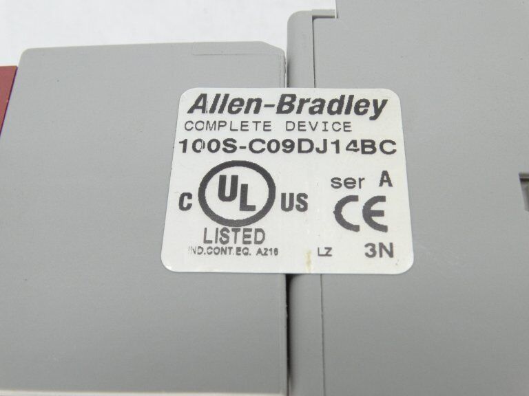 Allen Bradley 100S-C09DJ14BC SERIES A CONTACTOR | High-Performance Contactor for industrial applications - ALLEN BRADLEY