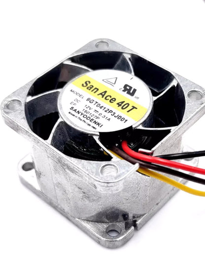 Sanyo San Ace 40T 9GT0412P3J01 12V 0.31A Metal Cooling Fan