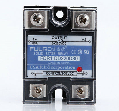 new FULRD single-phase solid state relay DC-DC FDR1 DD220D80 80A SSR-80DD