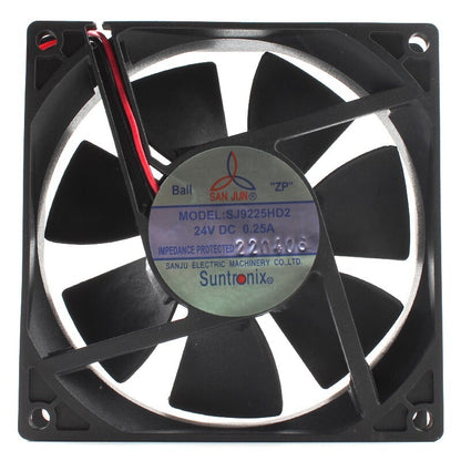 SANJUN SJ9225HD1 24V 0.25A 2-wire dual ball inverter cooling fan