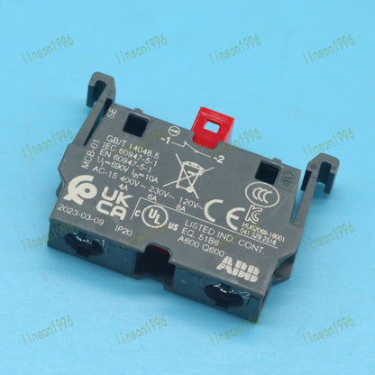 ABB Modular Contact Block 1NC 10-PC MCB-01 - ABB