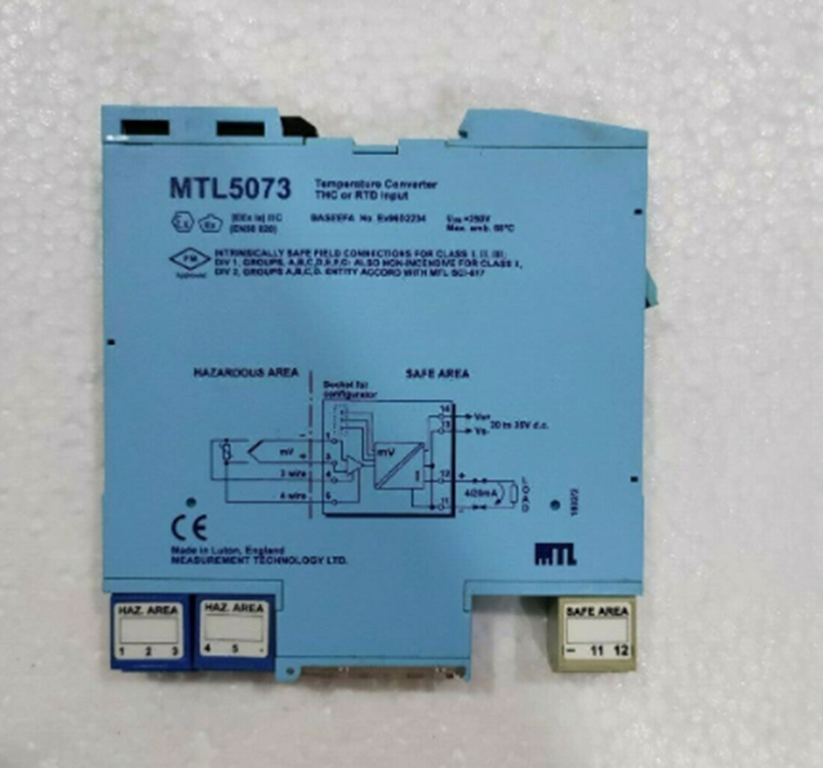 new  MTL MTL5073 Temperature Converter Isolated Safety Barrier MTL