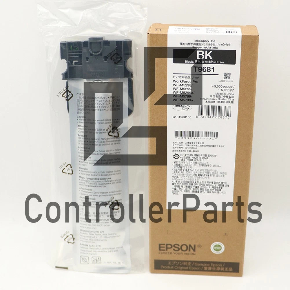 1PCS T9681 Black Ink Cartridge For Epson WF-M5799a M5799 WF-M5299a M5299