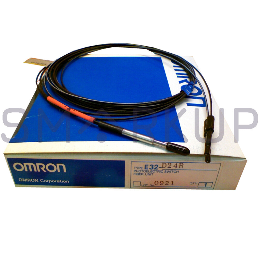 new In Box OMRON E32-D24R Fiber Optic Sensor