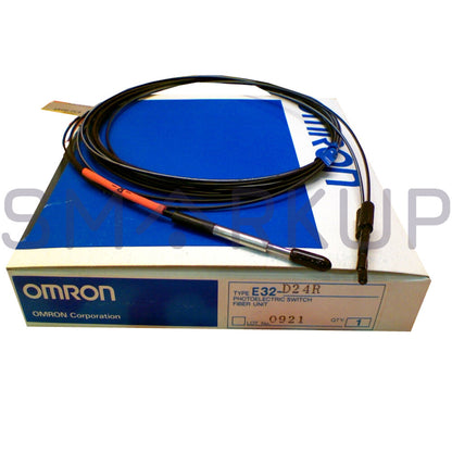 new In Box OMRON E32-D24R Fiber Optic Sensor
