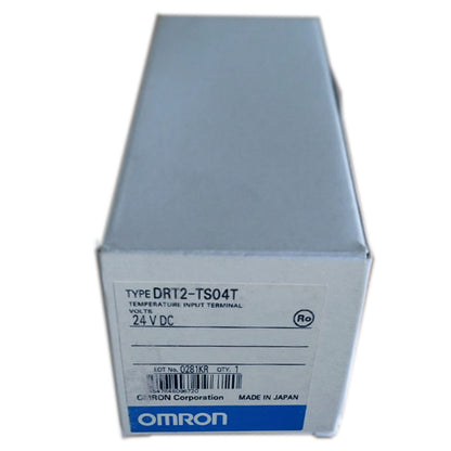 Omron DRT2-TS04T Temperature Input Terminals | High Precision Temperature Sensors | DRT2-TS04T Thermocouple Input Terminals - OMRON