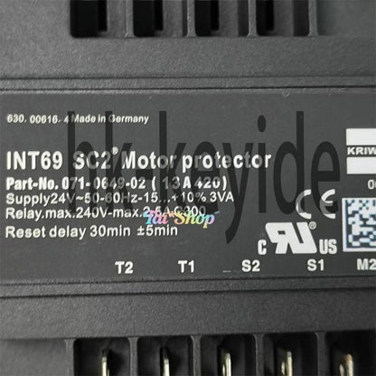 1PCS INT69 SC2 Protection Module 31 A 420 Motor Protector 24V