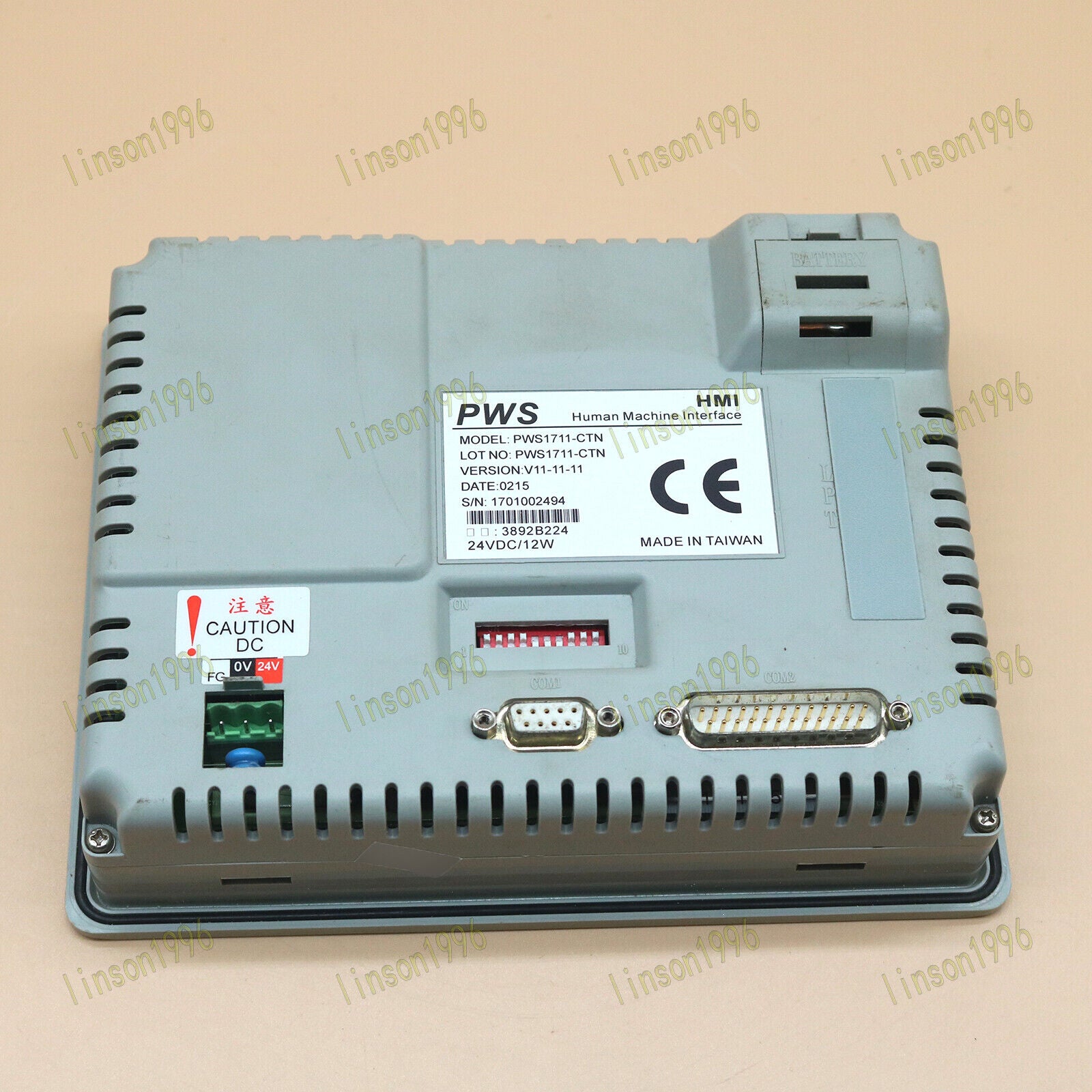 Used HITECH HMI PWS1711-CTN for Industrial Use - HITECH