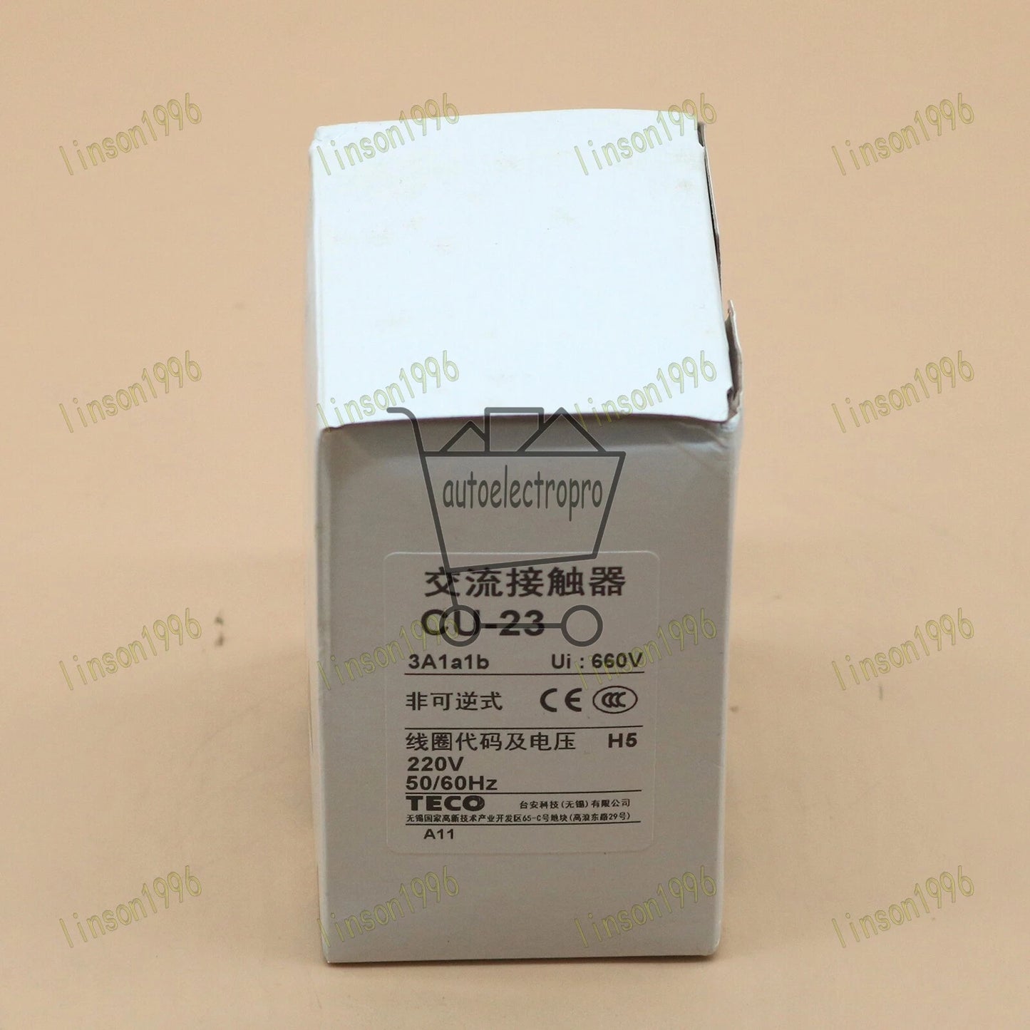 TECO CU-23 CU23 220VAC AC Contactor FREE SHIPPING