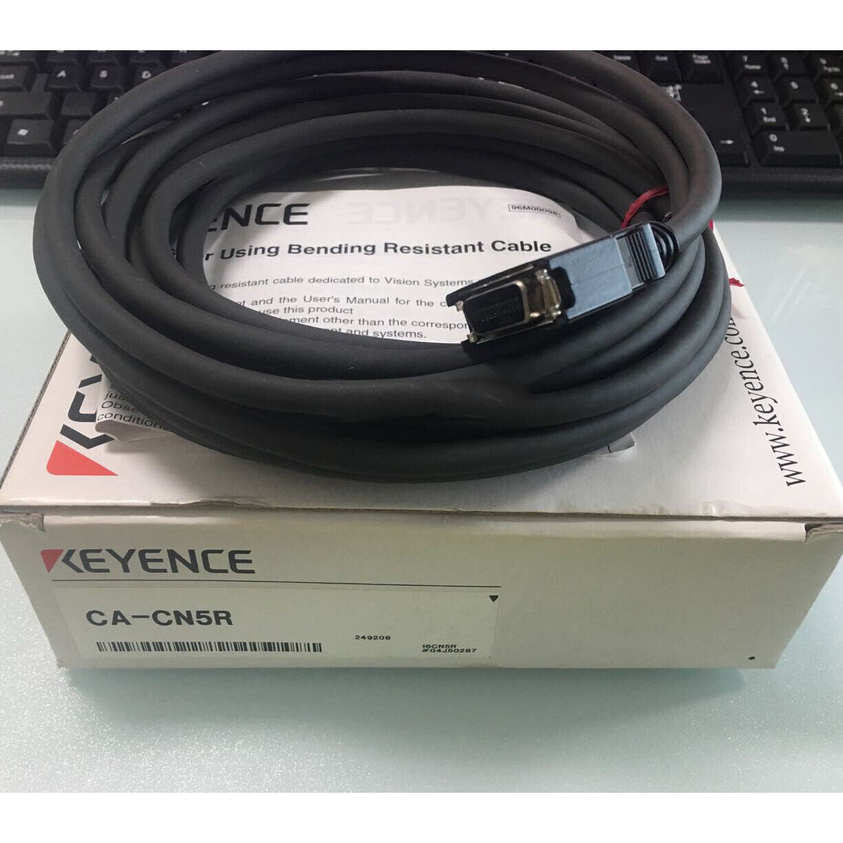 KEYENCE Vision System Camera Cable CA-CN5R - KEYENCE