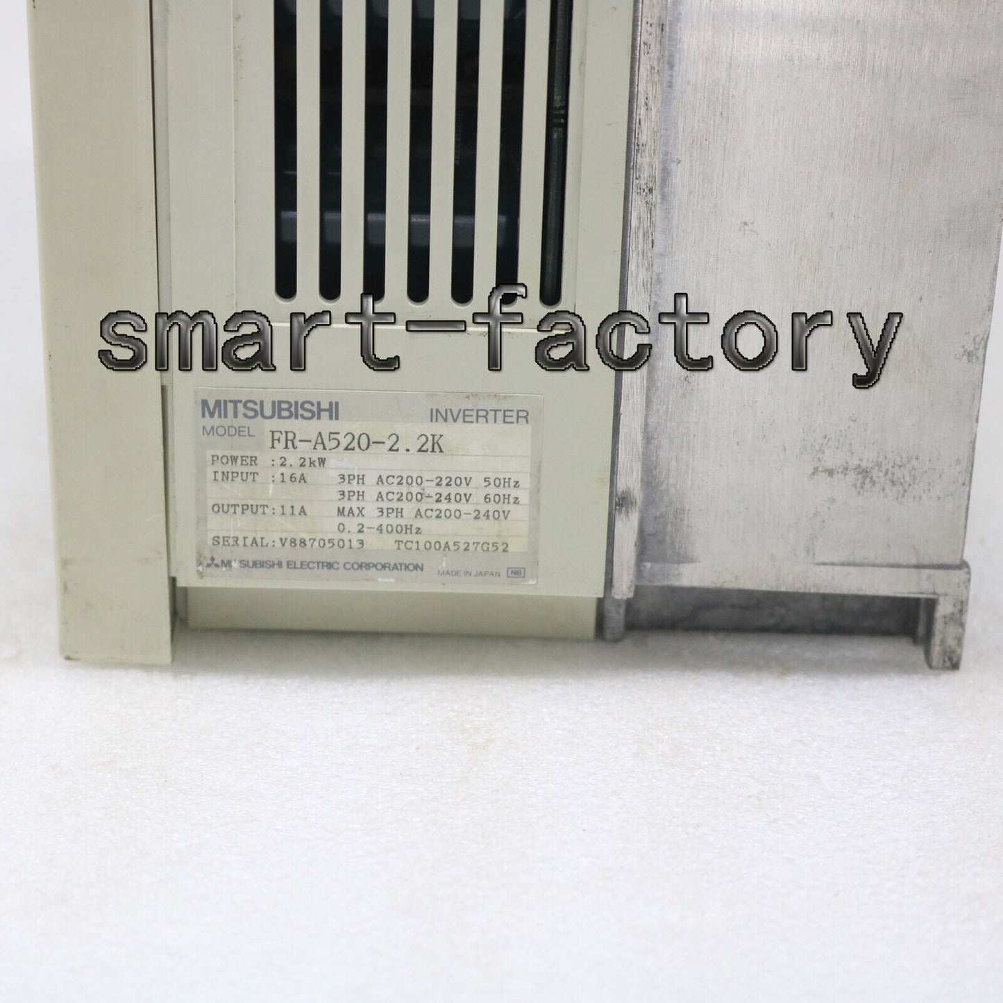 Used Mitsubishi FR-A520-2.2K Tested in Good Condition - MITSUBISHI