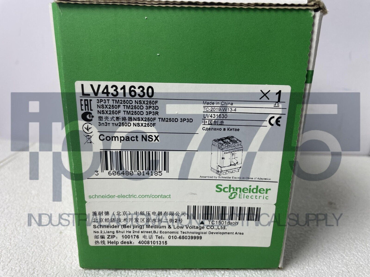 Schweitzer Engineering LV431630 Molded Case Circuit Breaker - High-Performance - SCHWEITZER ENGINEERING