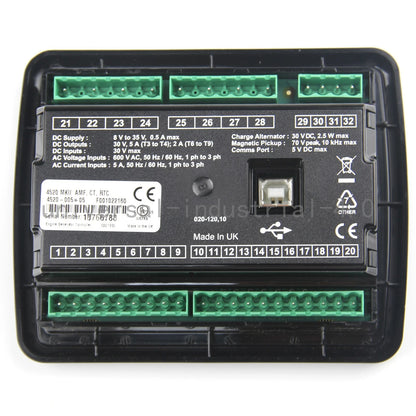 DSE4520 Genset Control Panel Generator Controller DSE4520MKII For Deep Sea#u