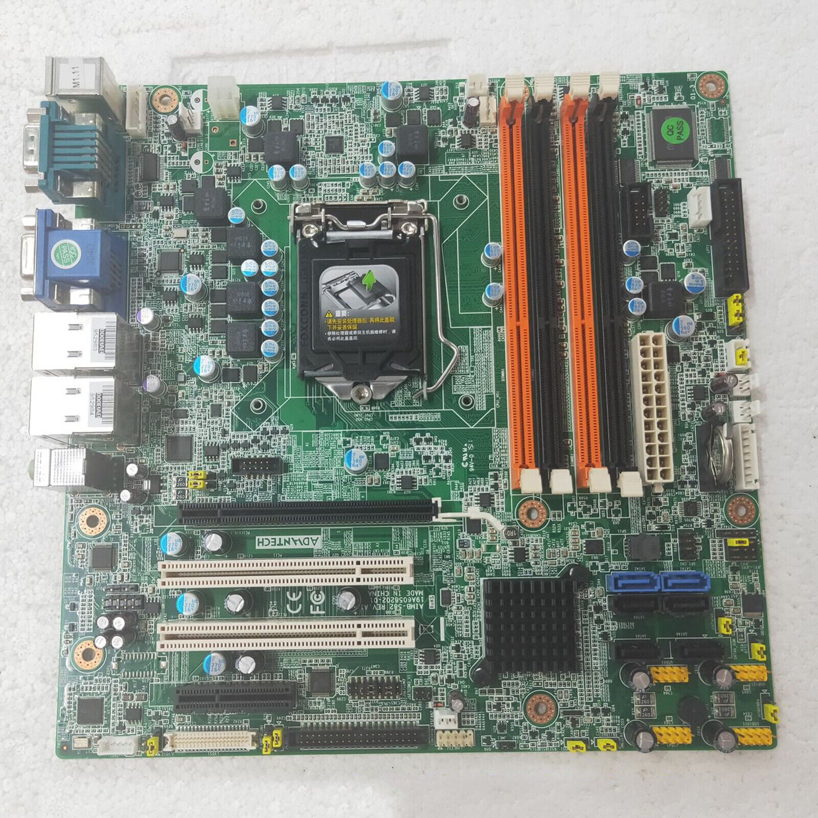 used 1PC  Advantech Motherboard AIMB-582QG2-00A1E fast Ship