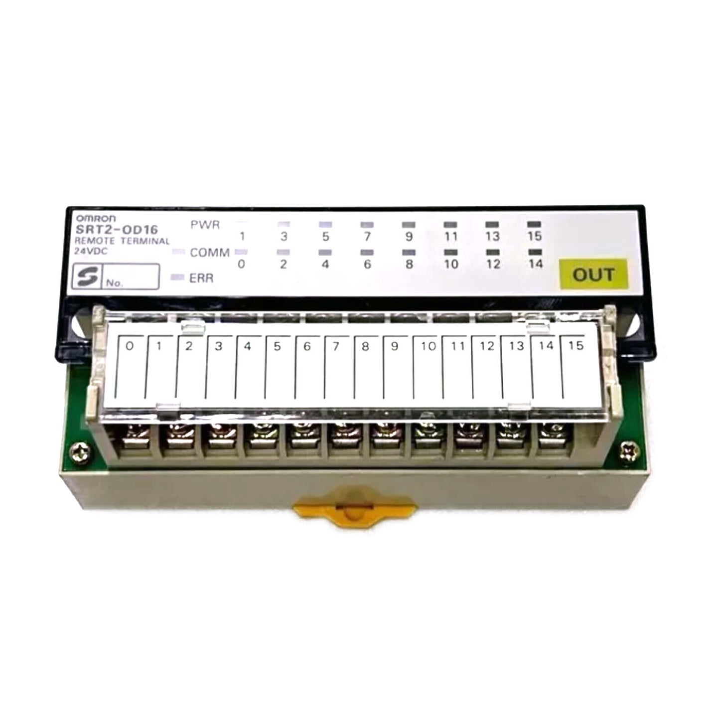 new Omron Automation and Safety SRT2-OD16 DIN Rail Terminal Blocks 16PT OUTPUT NPN - OMRON