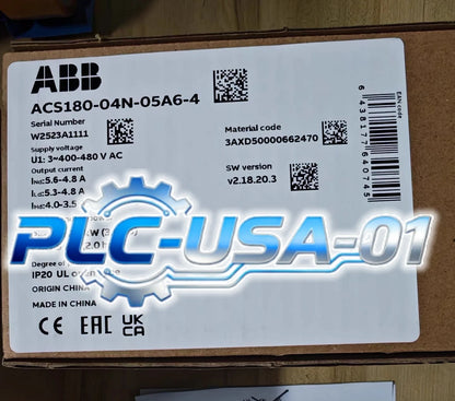 1PCS ABB ACS180-04N-05A6-4 Frequency Converter Fast delivery
