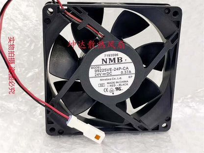 NMB 09225VE-24P-CA 9025 DC24V 0.37A 9CM 2-Pin Cooling Fan