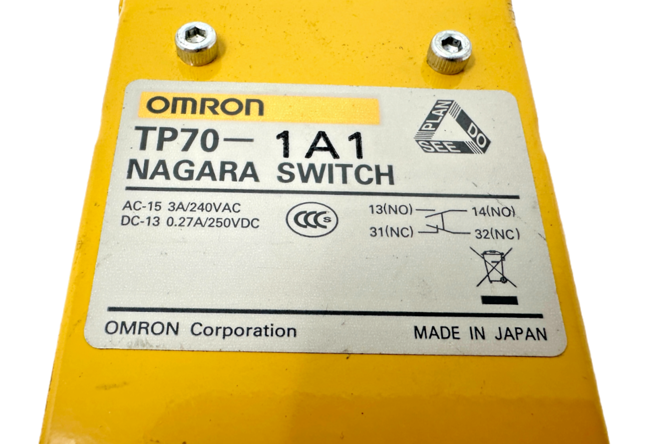 used Omron TP70-1A1 Limit Switch