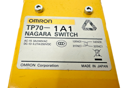 used Omron TP70-1A1 Limit Switch - OMRON