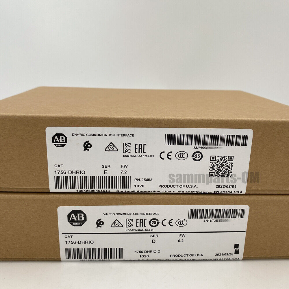 Allen-Bradley Controllogix DH Plus RIO Comms Module AB 1756-DHRIO NEW Sealed - ALLEN-BRADLEY