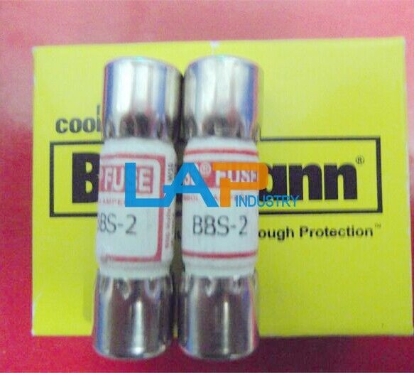 Bussmann BBS-2 2A 600V Fast Acting Fuse - Pack of 10 - BUSSMANN