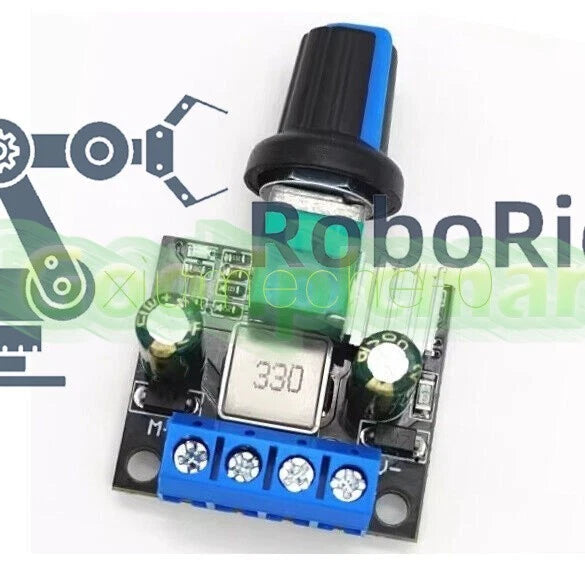 3.5A DC12V/24V PWM Motor Speed Controller LED Dimmer B10K Potentiometer Knob