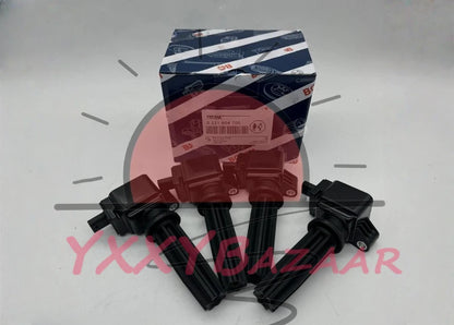 4PACK Ignition Coil 0221604700 For Land Rover Discovery Sport Lincoln 2.0L BOSCH