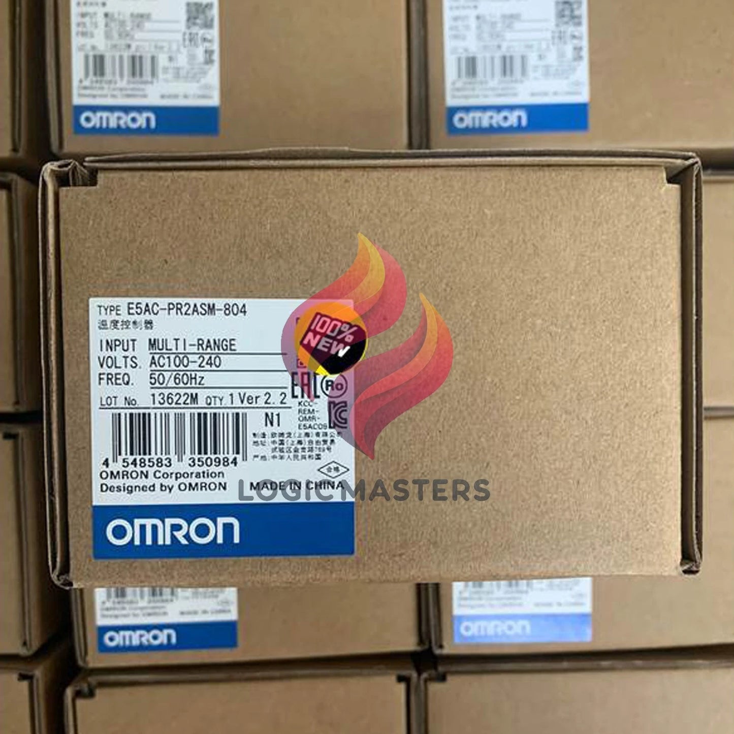 1PCS Omron E5AC-PR2ASM-804 Temperature Controller