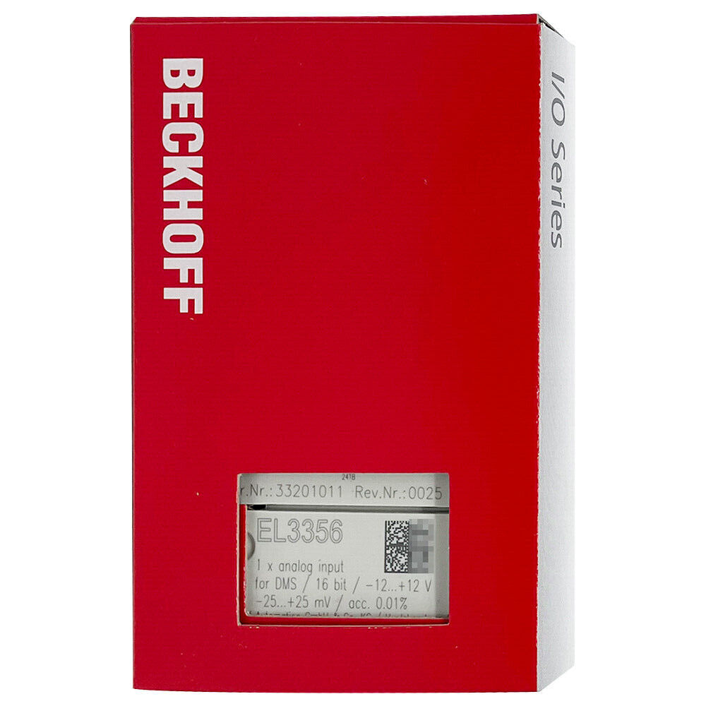Beckhoff EL3356 PLC Module – New with 1-Year Warranty - BECKHOFF