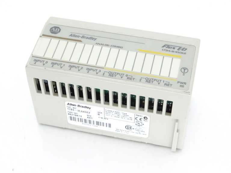 Allen Bradley 1794-IE4XOE2 Series B PLC Module | industrial automation parts | high precision control systems - ALLEN BRADLEY