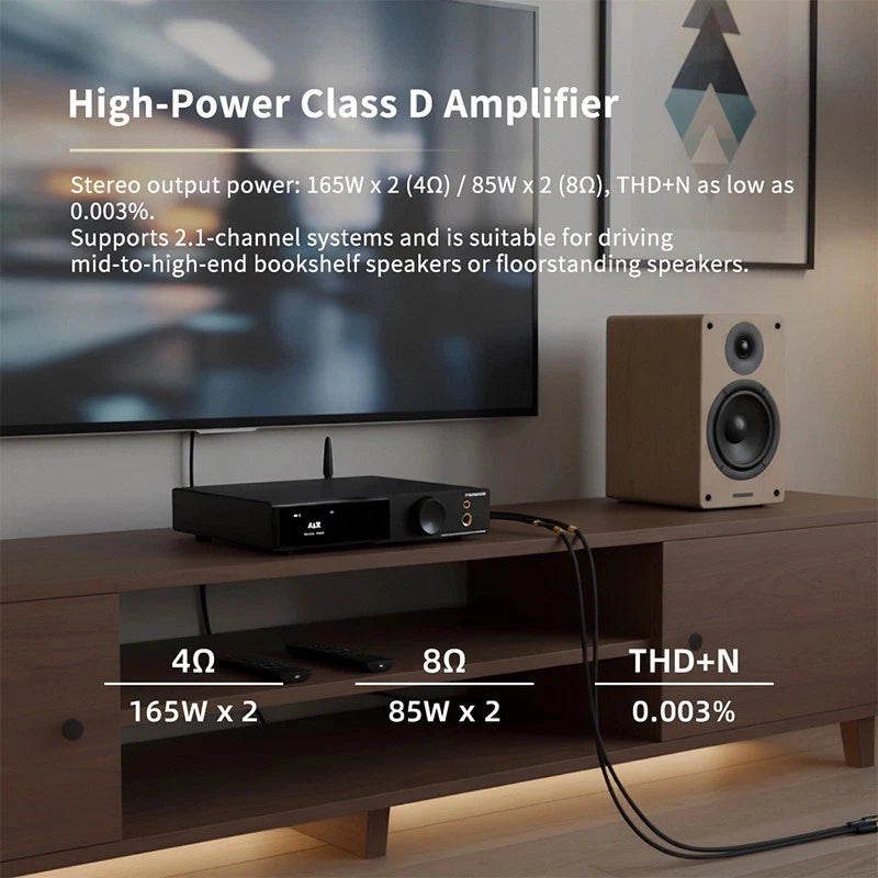 SMSL AO300 PRO CS43131 Decoder Chip DAC + Power Amplifier&Headphone Amplifier