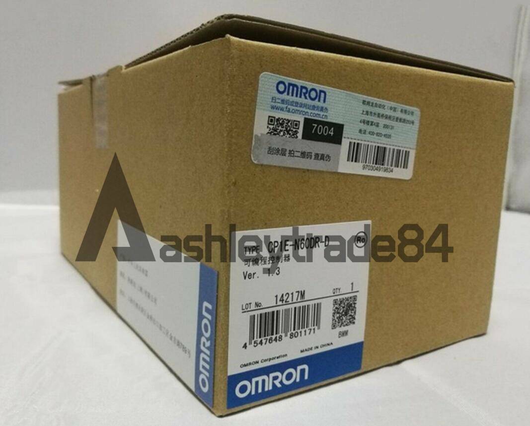 new  One Omron PLC CP1E-N60DR-D Programmable Controller