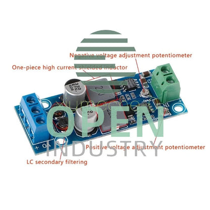 Dual Power Supply Module 30W DC-DC Buck Step Down Converter 3A ±5V ±9V ±12V ±15V