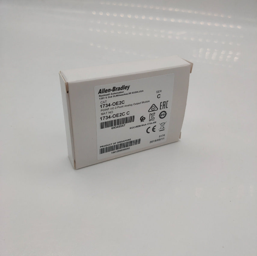 Allen-Bradley Point 2 Current Output Analog Module | Model 1734-OE2C | New In Box - ALLEN-BRADLEY