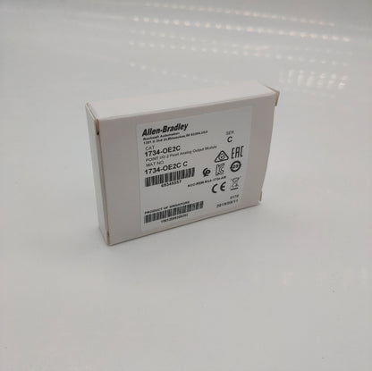 Allen-Bradley Point 2 Current Output Analog Module | Model 1734-OE2C | New In Box - ALLEN-BRADLEY