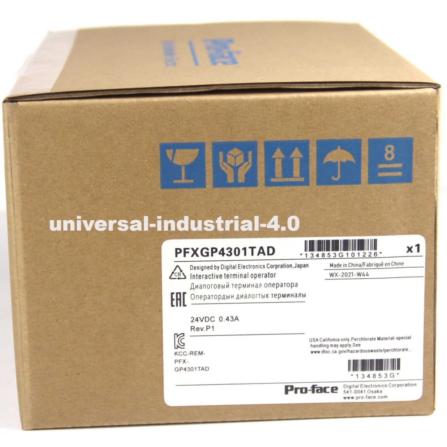 Pro-Face PFXGP4301TAD Fast - PRO-TECHNOLOGIES