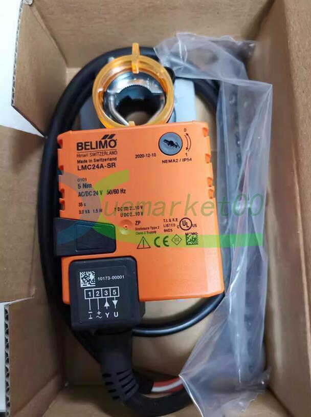 new ONE  BELIMO LMC24A-SR LMC24ASR 5NM AC/DC24V Electric regulating air valve