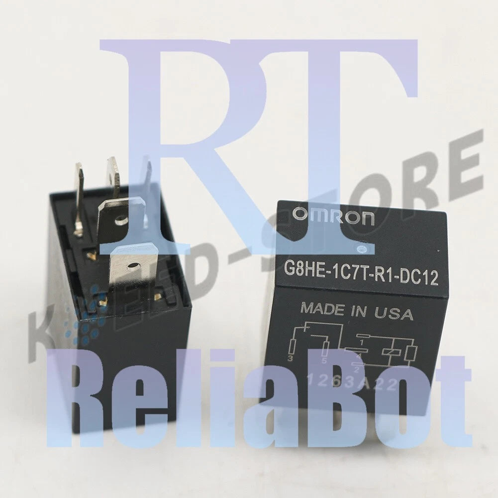 1PCS Omron G8HE-1C7T-R1-DC12 12VDC Relay G8HE1C7TR1