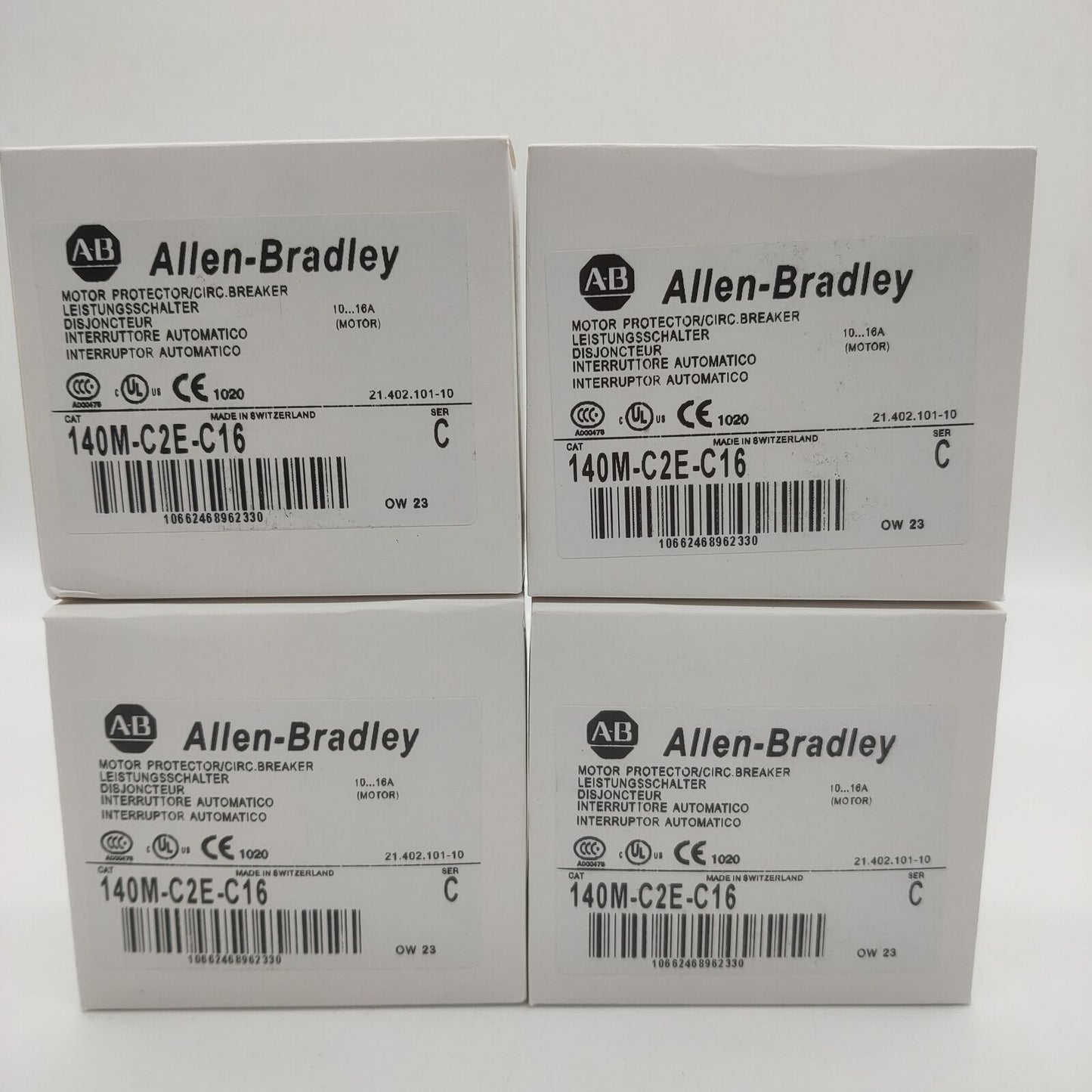 Allen-Bradley 140M-C2E-C16 Magnetic Trip Breaker Motor Protection - ALLEN-BRADLEY