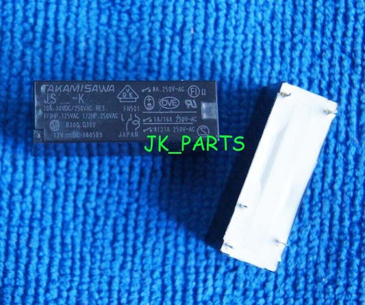 10pcs  JS24-K 24VDC TAKAMISAWA Relay 5Pins