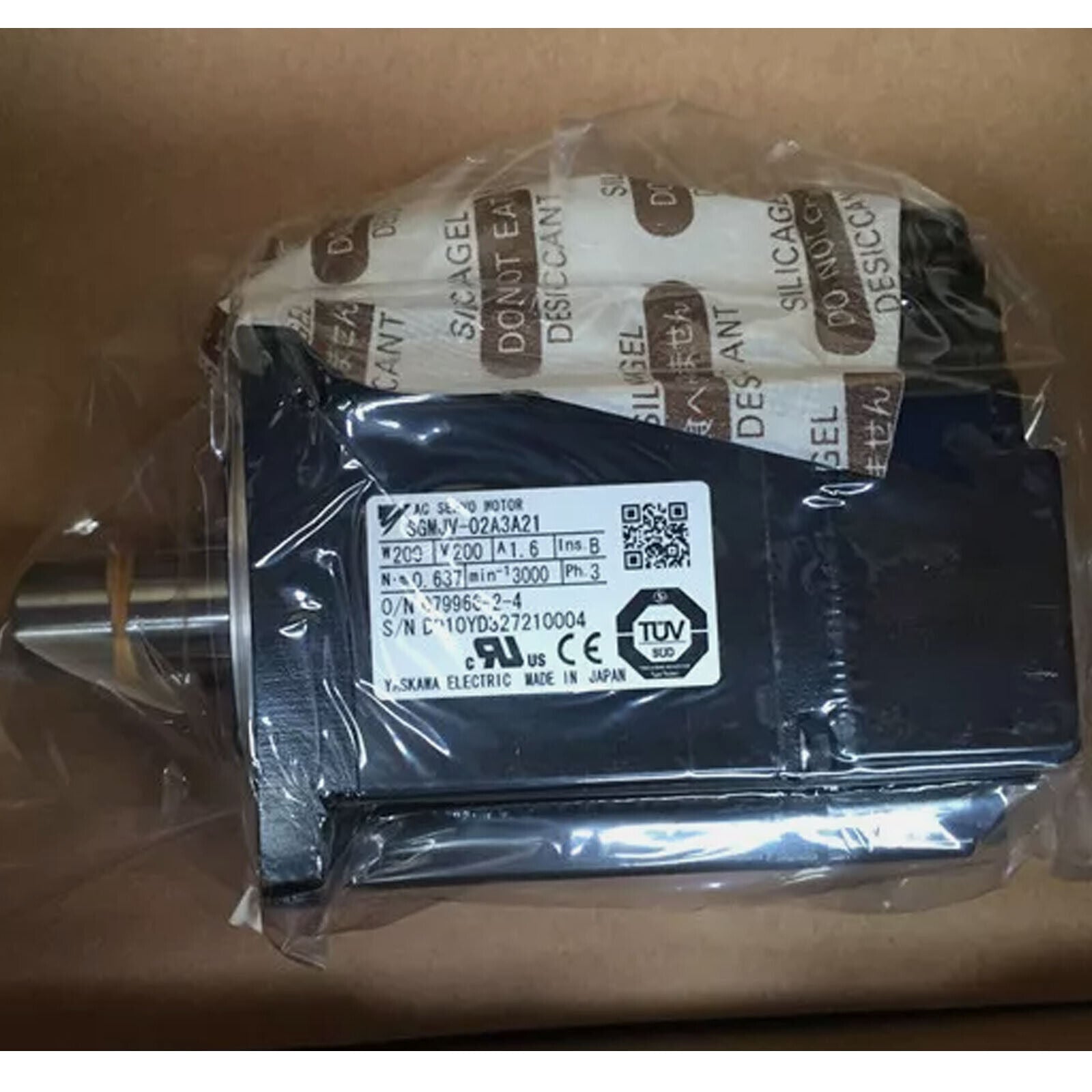 new 1pcs ones Yaskawa servo motor SGMJV-02A3A21 IN BOX - YASKAWA